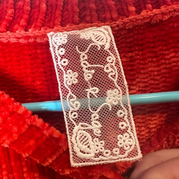 Fun velvety feel sweater purchased from Billabong store.  Sadie and Sage brand - Picture 5 of 7